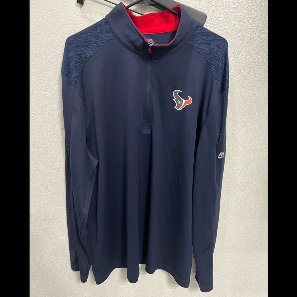 Houston Texans Majestic 1/4 Zip
